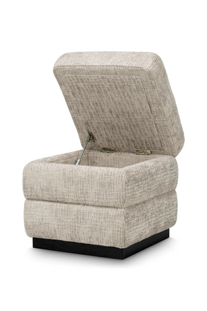 Beige Square Storage Stool | Eichholtz Valmont | Oroa.com