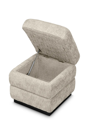 Beige Square Storage Stool | Eichholtz Valmont | Oroa.com