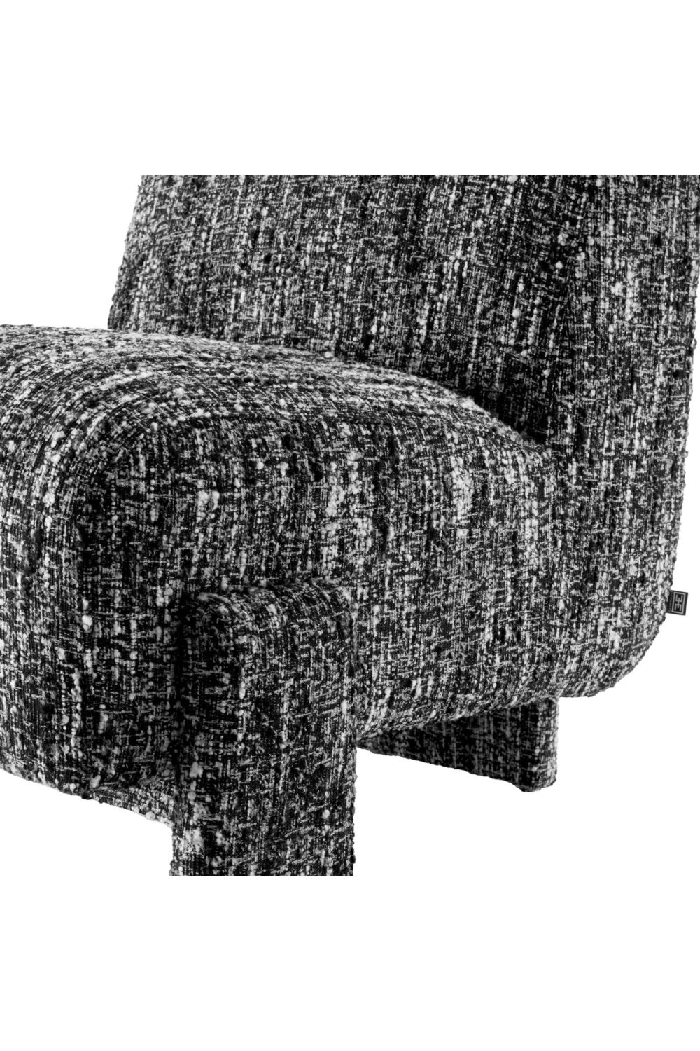 Black Bouclé Accent Chair | Eichholtz Rockdale | Oroa.com