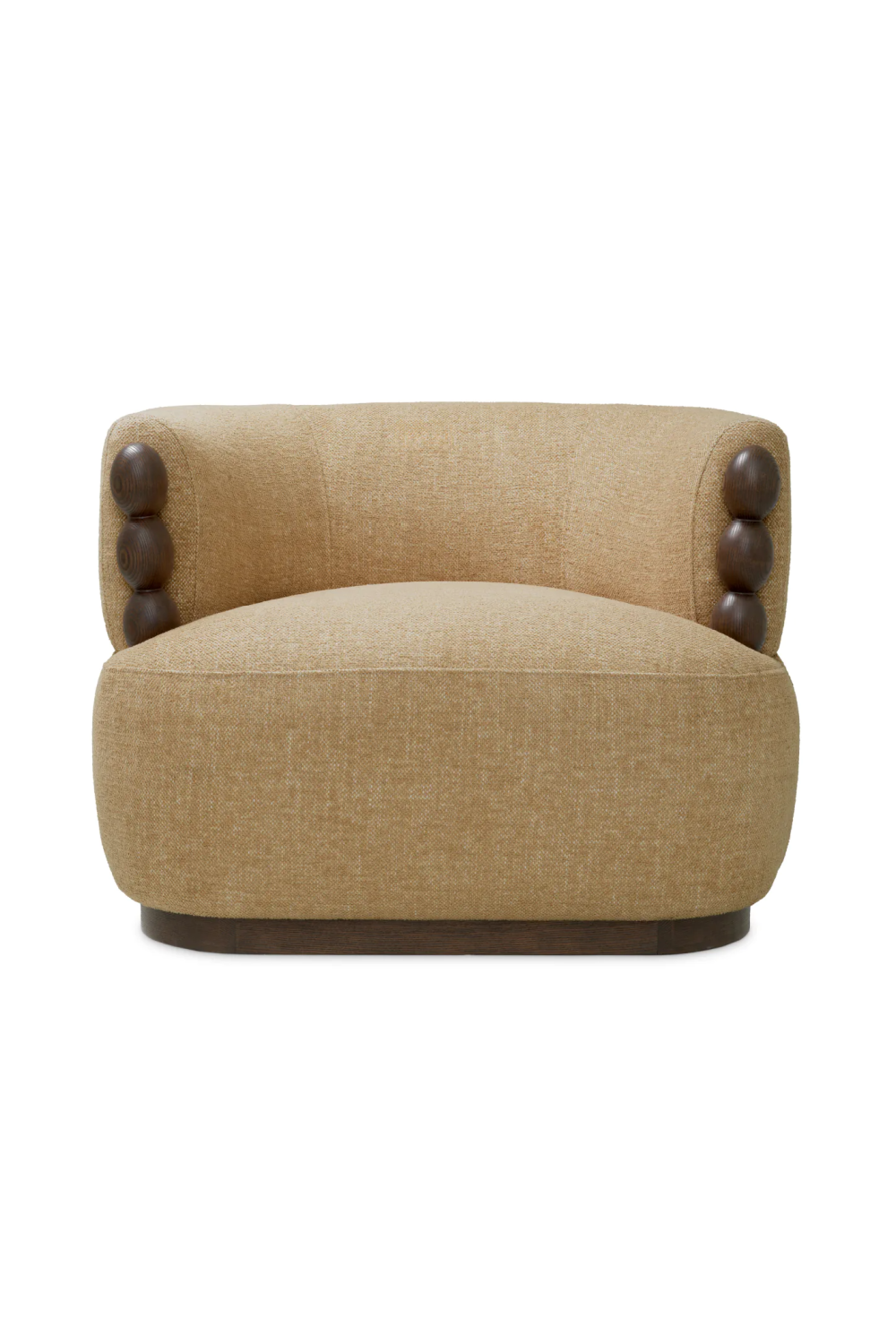 Wooden Accent Beige Lounge Chair | Eichholtz Grimaud | Oroa.com