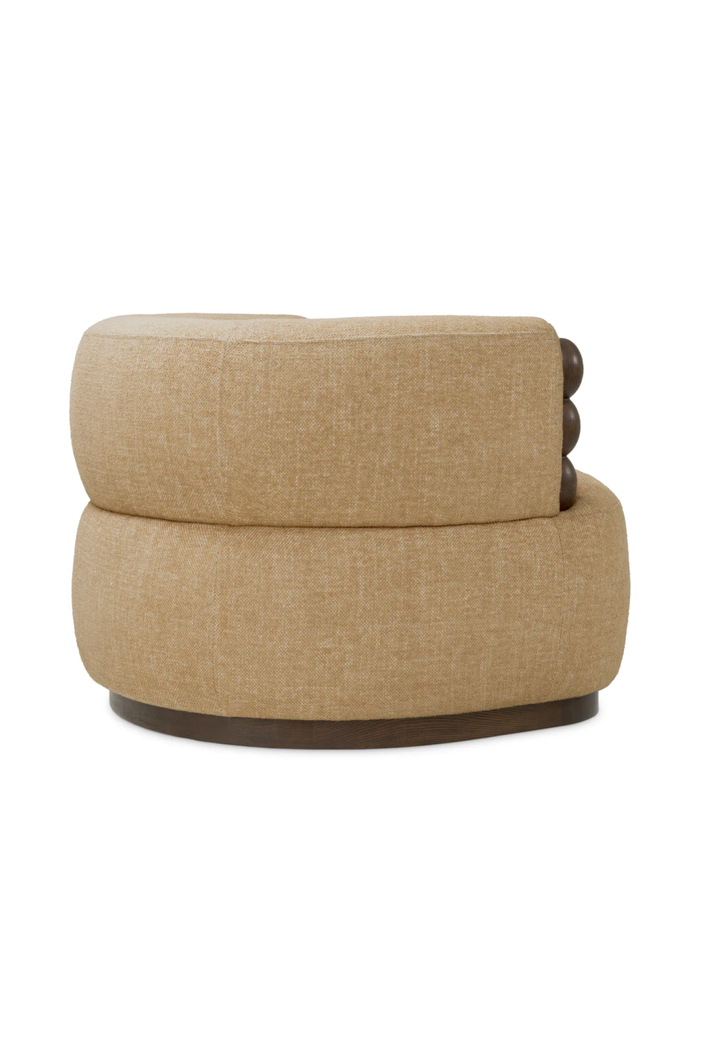 Wooden Accent Beige Lounge Chair | Eichholtz Grimaud | Oroa.com