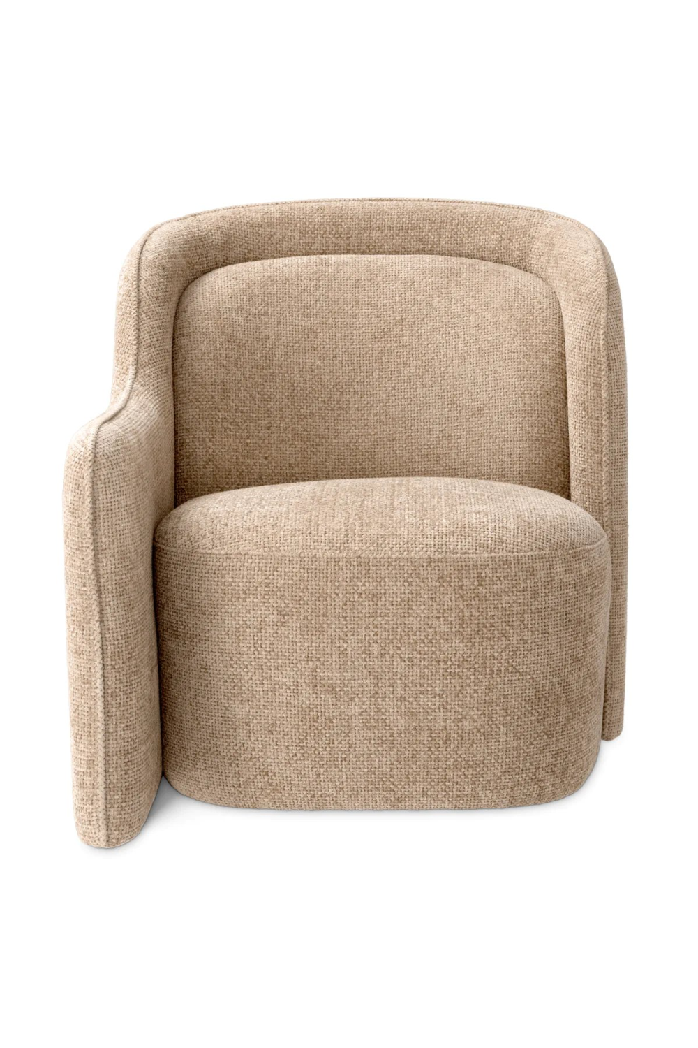 Lyssa Sand Upholstered Armchair | Eichholtz Barrier | Oroatrade.com