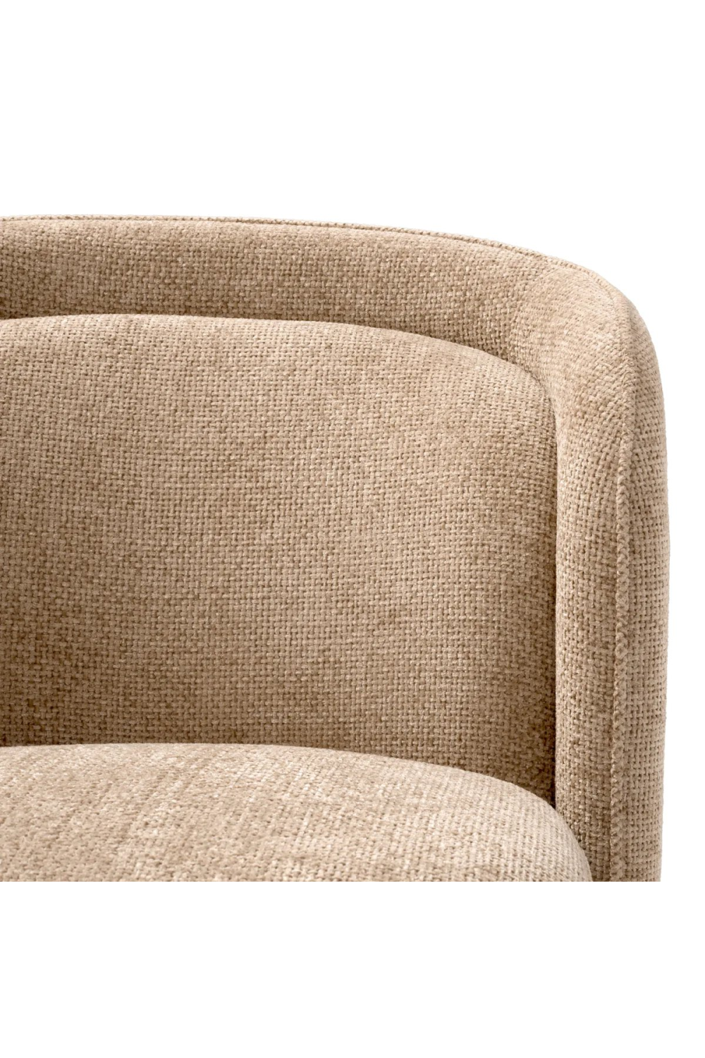 Lyssa Sand Upholstered Armchair | Eichholtz Barrier | Oroatrade.com