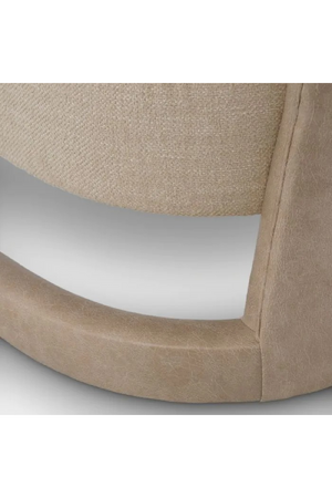 Beige Leather Accent Chair | Eichholtz Voletta | Oroa.com