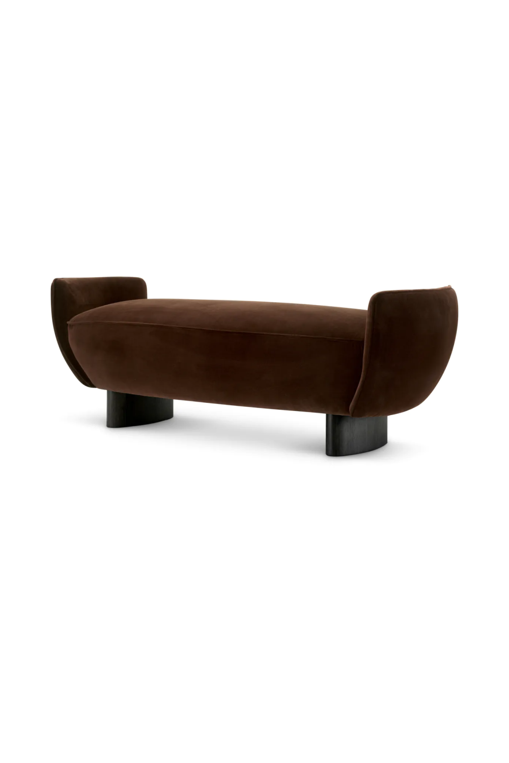 Brown Velvet Bench | Eichholtz Stirling | Oroa.com