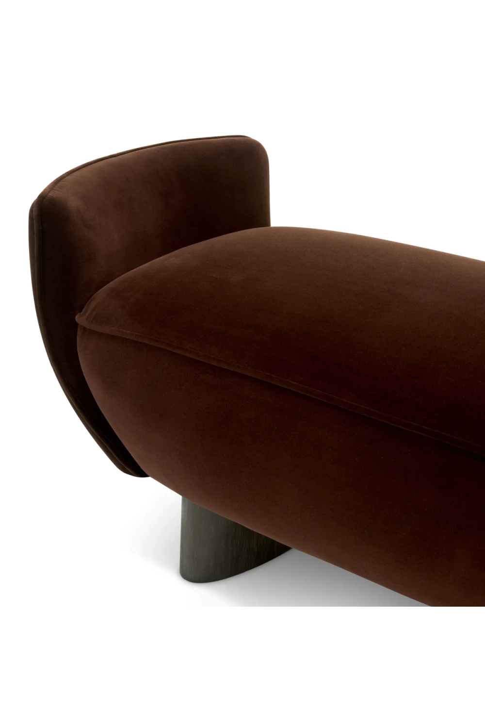 Brown Velvet Bench | Eichholtz Stirling | Oroa.com
