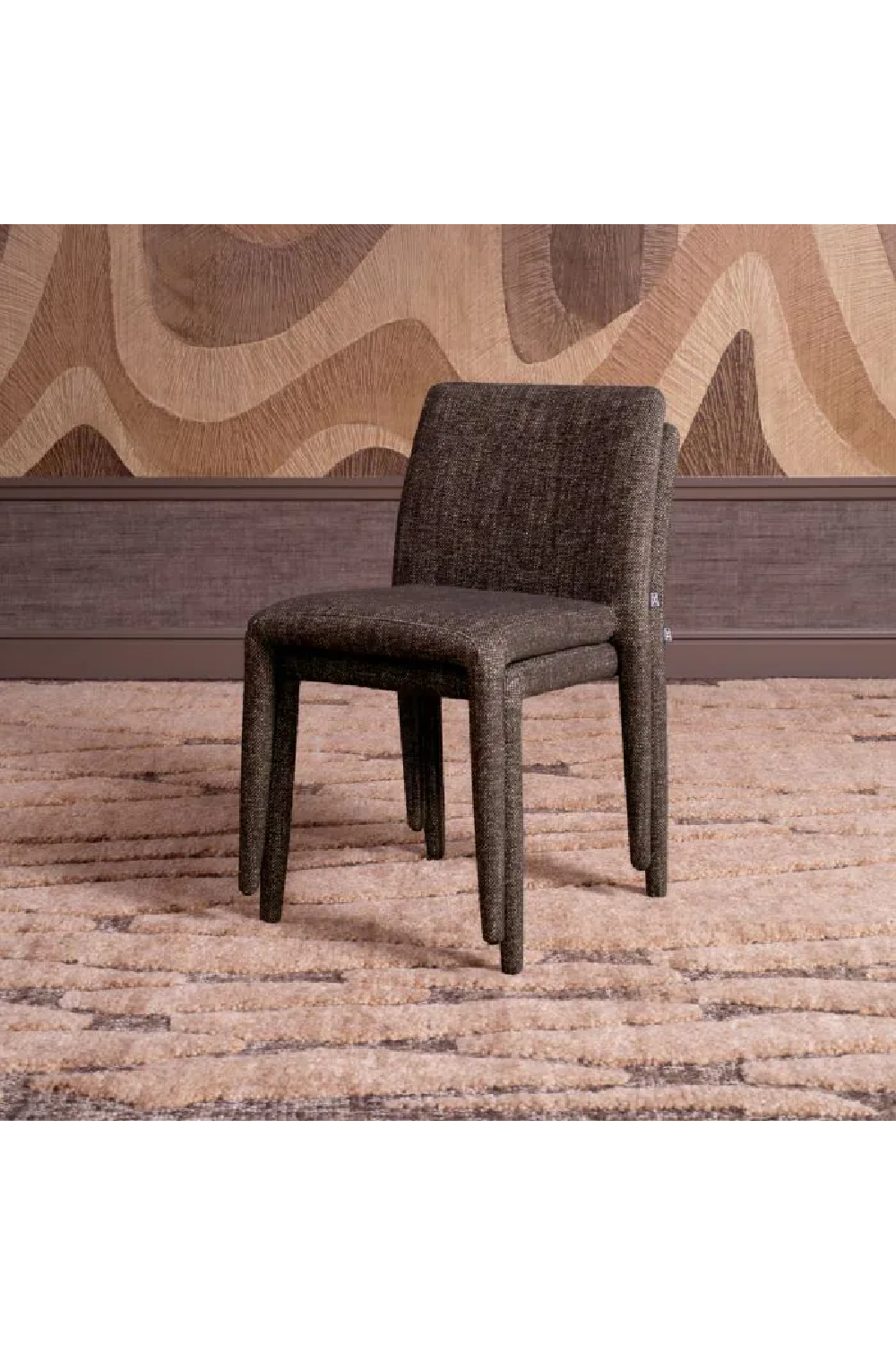 Fabric Covered Dining Chairs (2) | Eichholtz Leiza | Oroa.com