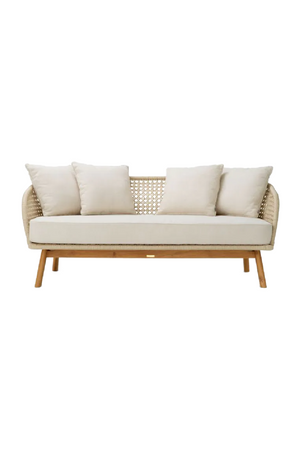 Cream Rope Outdoor Sofa | Eichholtz Trinity | Oroa.com