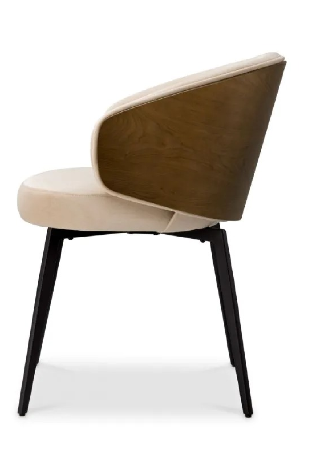 Curved-Back Dining Chair | Eichholtz Camerota | Oroa.com