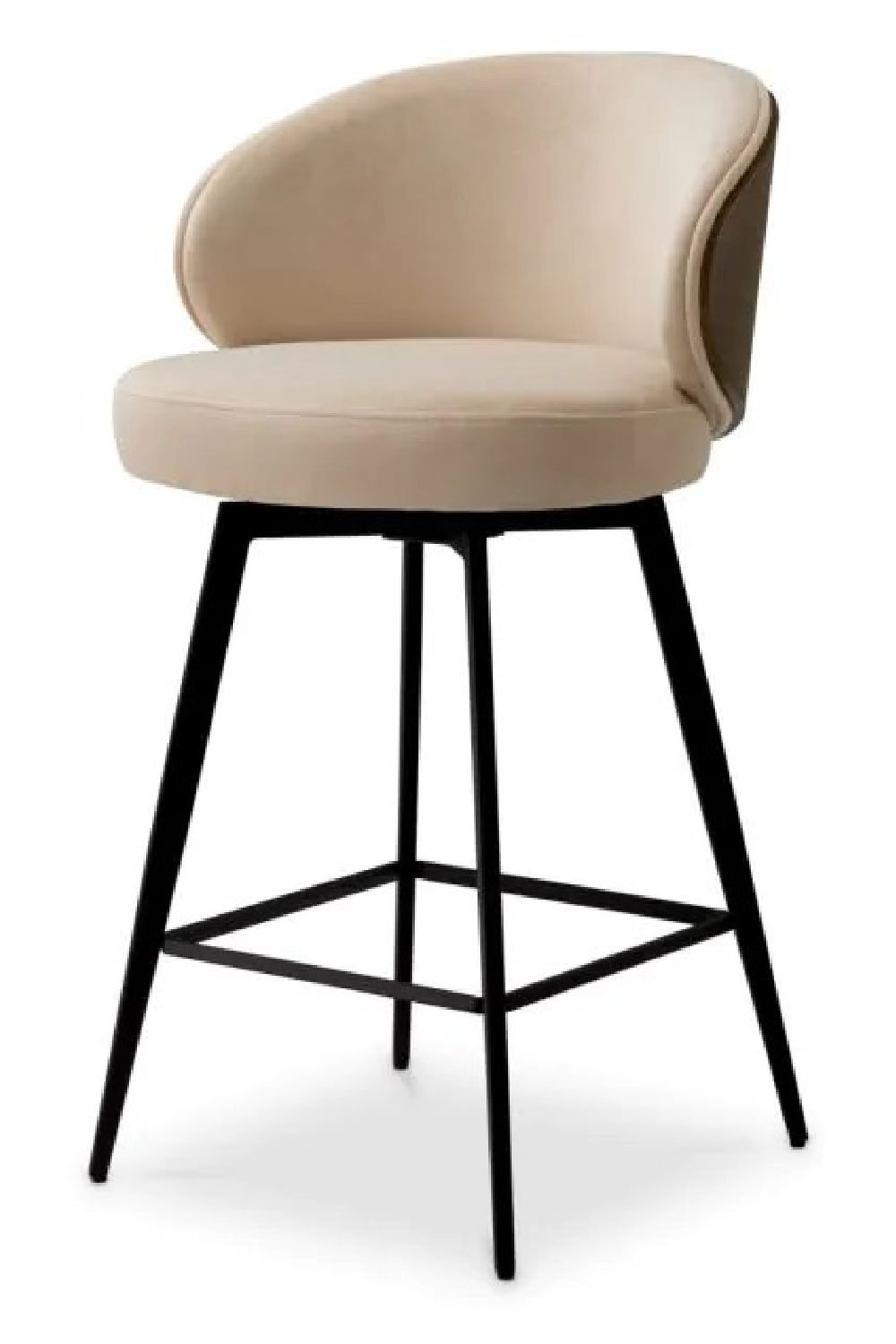 Curved-Back Counter Stool | Eichholtz Camerota | Oroa.com