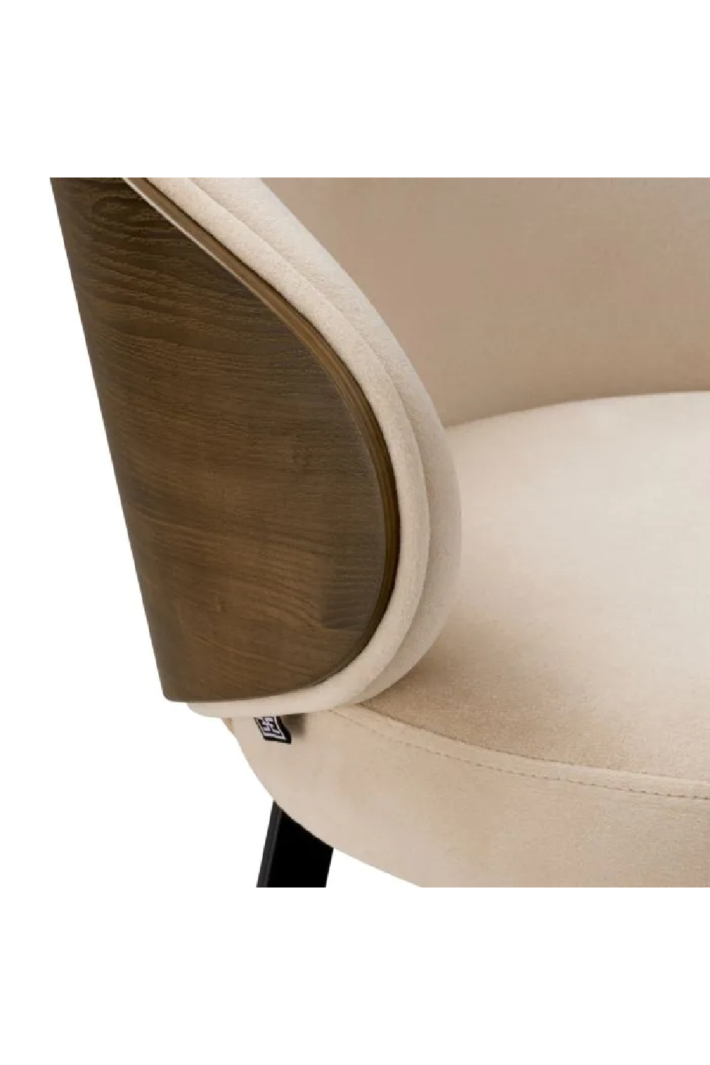 Curved-Back Counter Stool | Eichholtz Camerota | Oroa.com