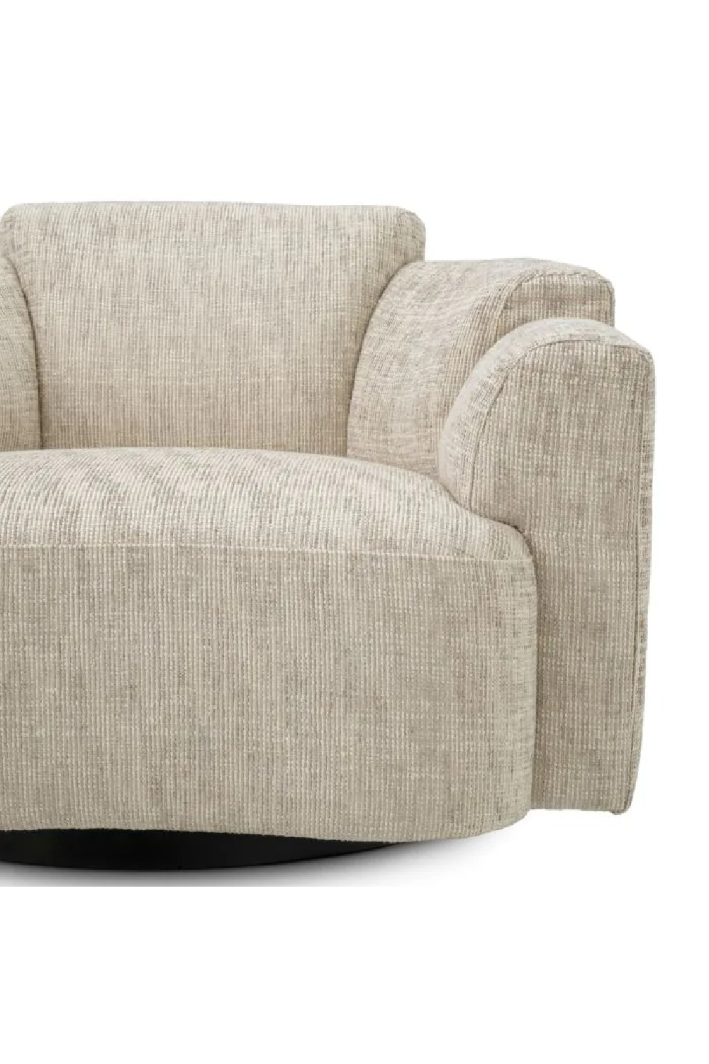 Beige Swivel Lounge Chair | Eichholtz Marbella | Oroa.com