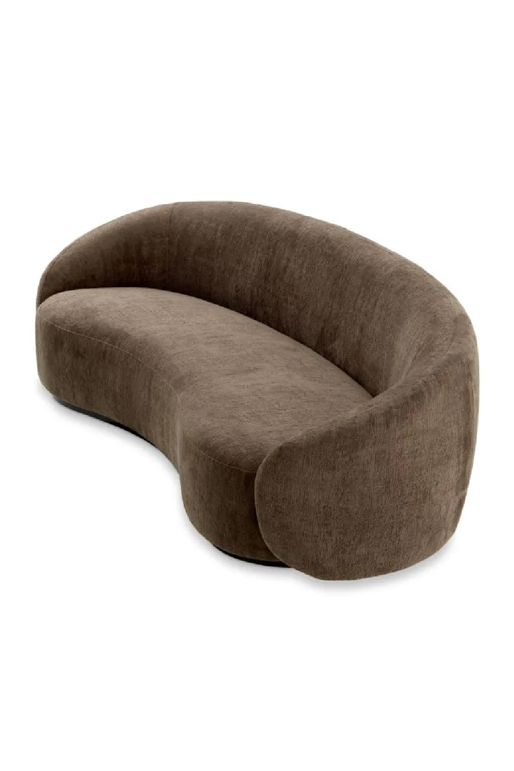 Brown Curved Sofa | Eichholtz Amore | Oroa.com