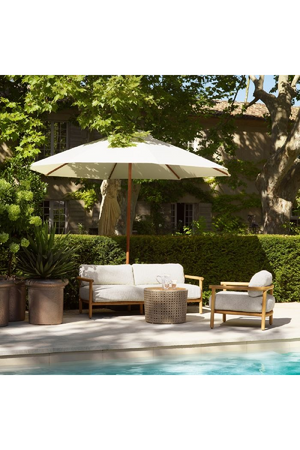 Natural Teak Outdoor Sofa | Eichholtz Ombria | Oroa.com