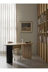 Hidden Storage Oak Desk | Audo Copenhagen The Eclipse | Oroa.com