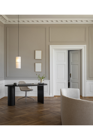 Hidden Storage Oak Desk | Audo Copenhagen The Eclipse | Oroa.com