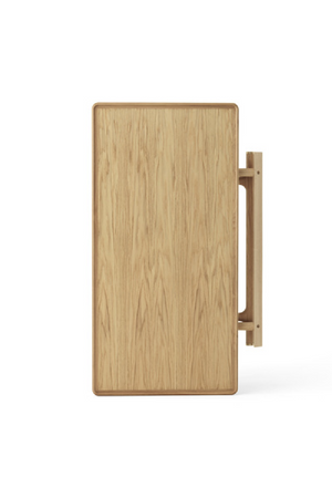 Oiled Wood Foldable Lounge Table | Audo Copenhagen Jager | Oroa.com