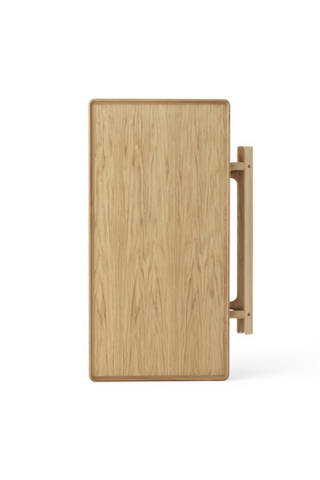 Oiled Wood Foldable Lounge Table | Audo Copenhagen Jager | Oroa.com