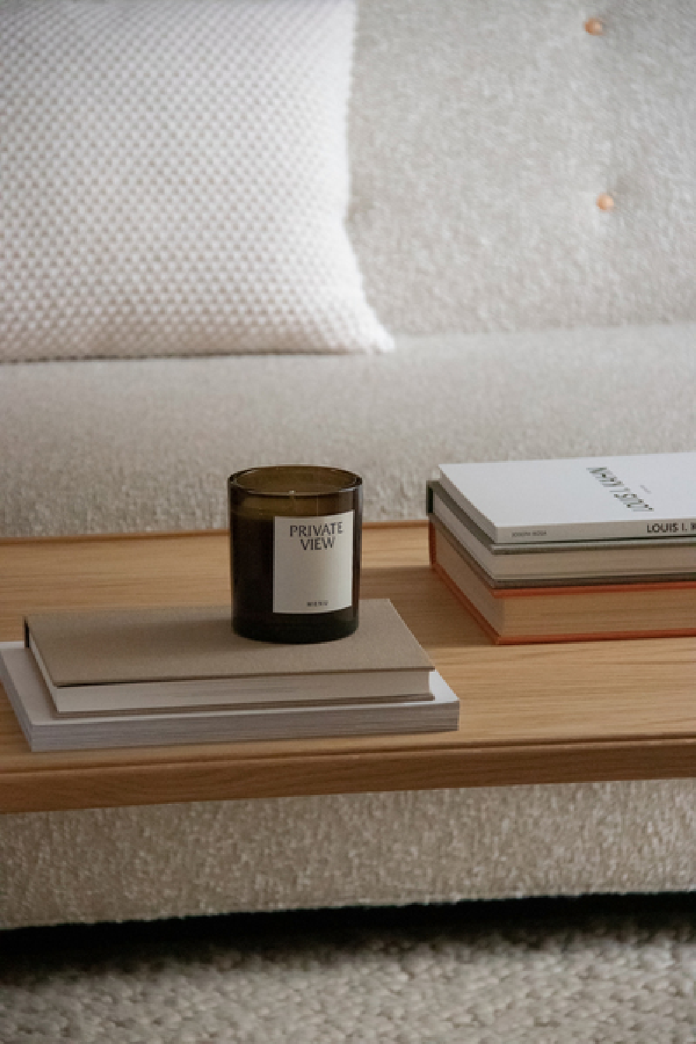 Oiled Wood Foldable Lounge Table | Audo Copenhagen Jager | Oroa.com