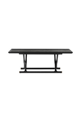 Oiled Wood Foldable Lounge Table | Audo Copenhagen Jager | Oroa.com