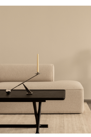 Oiled Wood Foldable Lounge Table | Audo Copenhagen Jager | Oroa.com