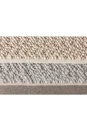 Woven Wool Rug | Audo Gravel | Oroa.com
