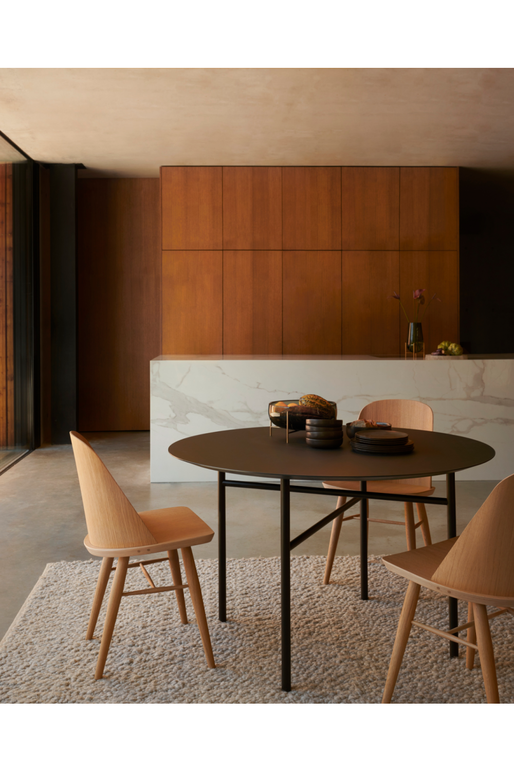 Woven Wool Rug | Audo Gravel | Oroa.com