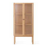 Reeded Glass 2-Door Cabinet | Audo Copenhagen Curiosity