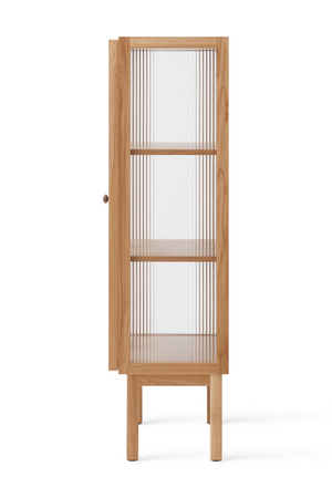 Reeded Glass 2-Door Cabinet | Audo Copenhagen Curiosity | Oroa.com