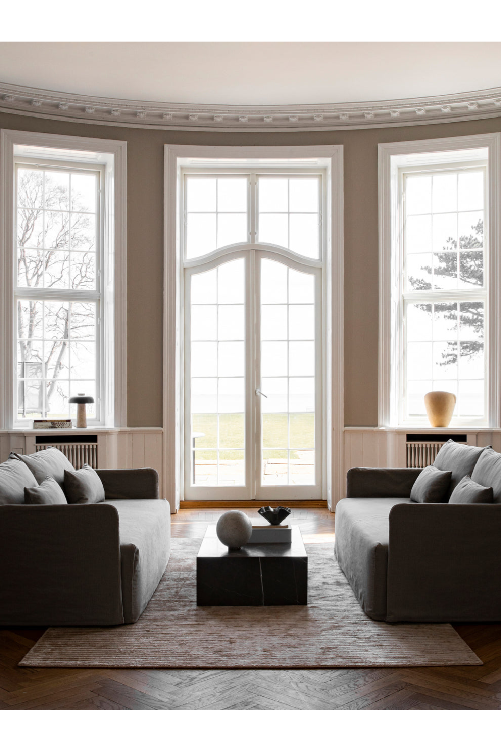 Stone Low Column | Audo Copenhagen Plinth | Oroa.com