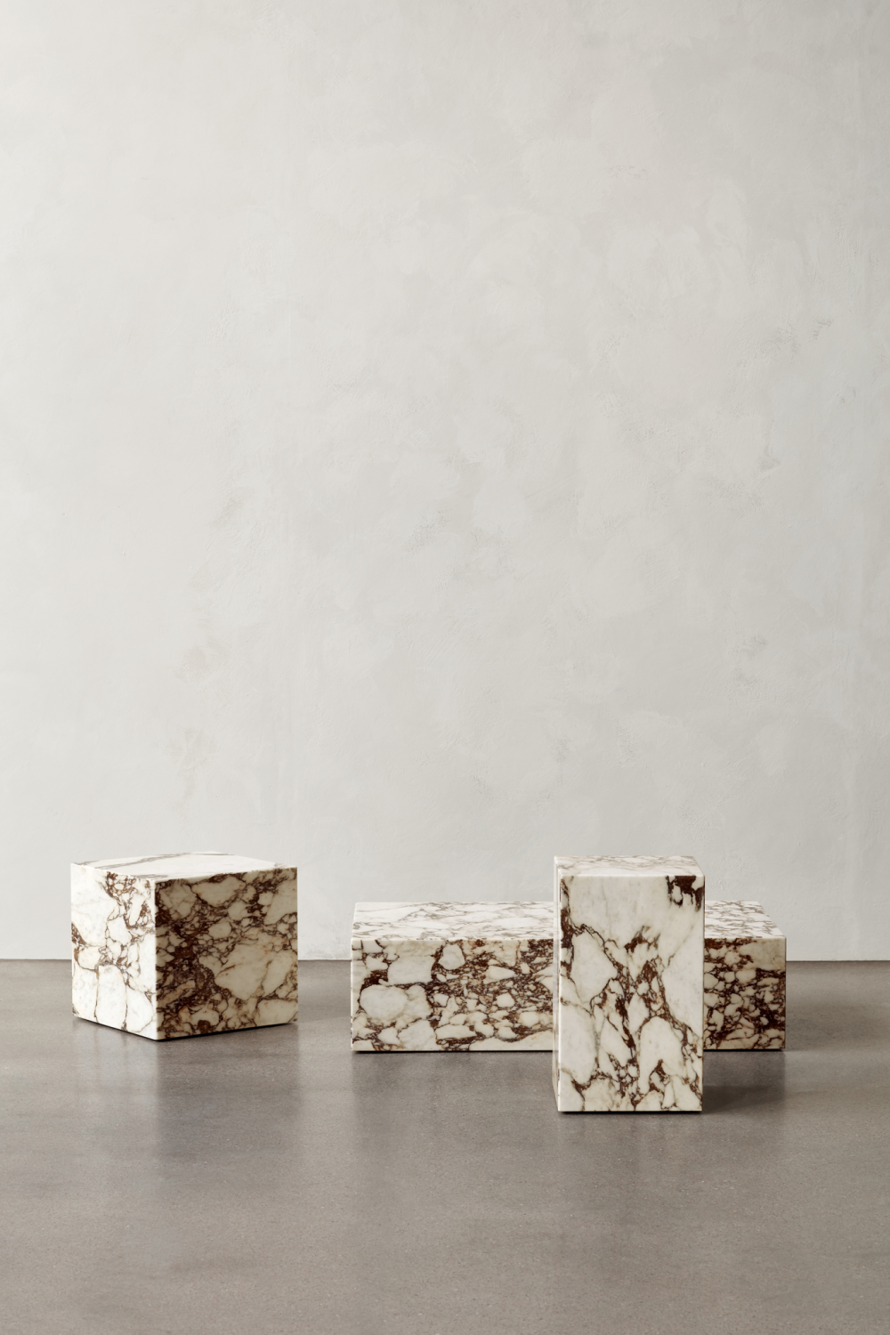 Stone Cubic Column | Audo Copenhagen Plinth | Oroa.com