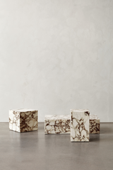 Stone Cubic Column | Audo Copenhagen Plinth | Oroa.com