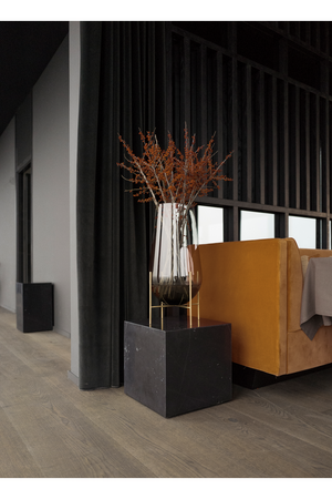 Stone Cubic Column | Audo Copenhagen Plinth | Oroa.com