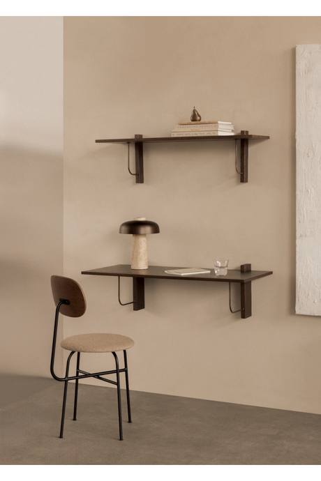 Solid Oak Wall-Hung Desk | Audo Copenhagen Corbel | Oroa.com