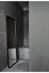 Black Framed Wall Mirror | Audo Copenhagen Norm | Oroa.com