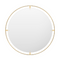 Round Brass Mirror L | Audo Copenhagen Nimbus | Oroa.com