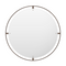 Round Brass Mirror L | Audo Copenhagen Nimbus | Oroa.com