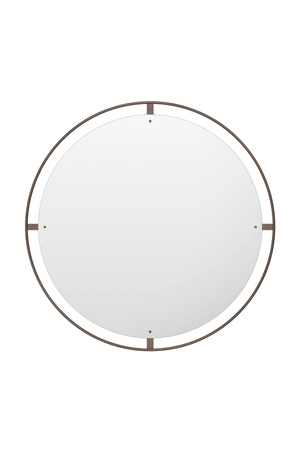 Round Brass Mirror L | Audo Copenhagen Nimbus | Oroa.com