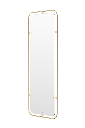 Rectangular Brass Mirror | Audo Copenhagen Nimbus | Oroa.com