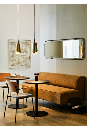 Rectangular Brass Mirror | Audo Copenhagen Nimbus | Oroa.com