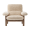 Sheepskin Lounge Chair | Audo Copenhagen Brasilia | Oroa.com