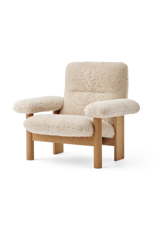 Sheepskin Lounge Chair | Audo Copenhagen Brasilia | Oroa.com
