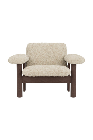 Low Back Sheep Skin Lounge Chair |  Audo Copenhagen Brasilia | Oroa.com