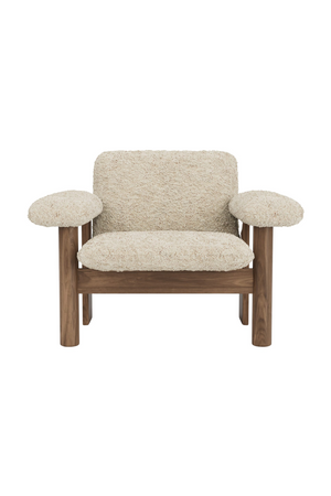 Low Back Sheep Skin Lounge Chair |  Audo Copenhagen Brasilia | Oroa.com