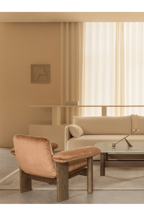 Upholstered Lounge Armchair | Audo Copenhagen Brasilia | Oroa.com
