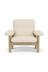 Upholstered Textile Lounge Chair | Audo Copenhagen Brasilia | Oroa.com
