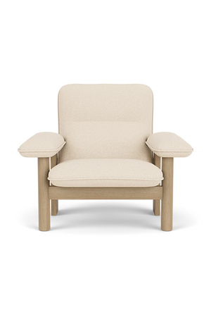 Upholstered Textile Lounge Chair | Audo Copenhagen Brasilia | Oroa.com