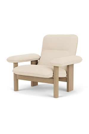 Upholstered Textile Lounge Chair | Audo Copenhagen Brasilia | Oroa.com