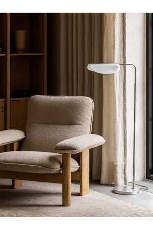 Upholstered Textile Lounge Chair | Audo Copenhagen Brasilia | Oroa.com