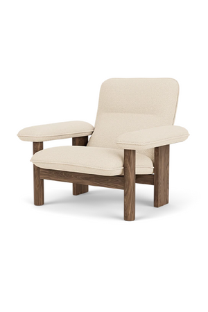 Upholstered Textile Lounge Chair | Audo Copenhagen Brasilia | Oroa.com